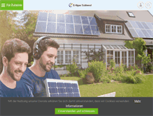 Tablet Screenshot of erdgas-suedwest.de
